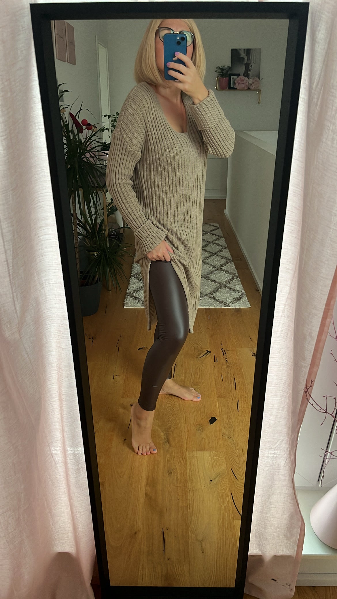 Kunstlederleggins