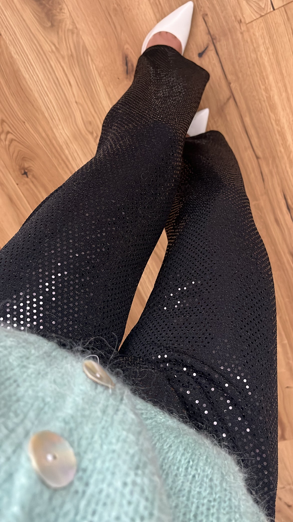 Glitzerhose