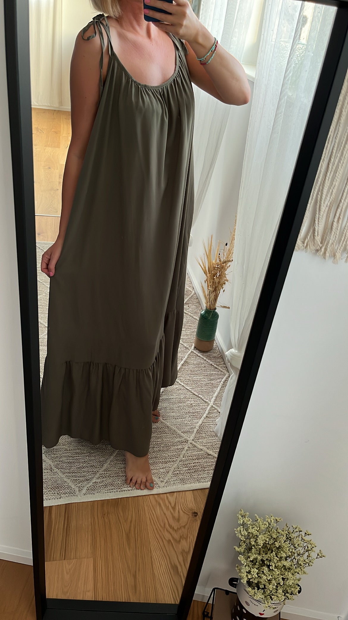 Kleid im Oversizelook