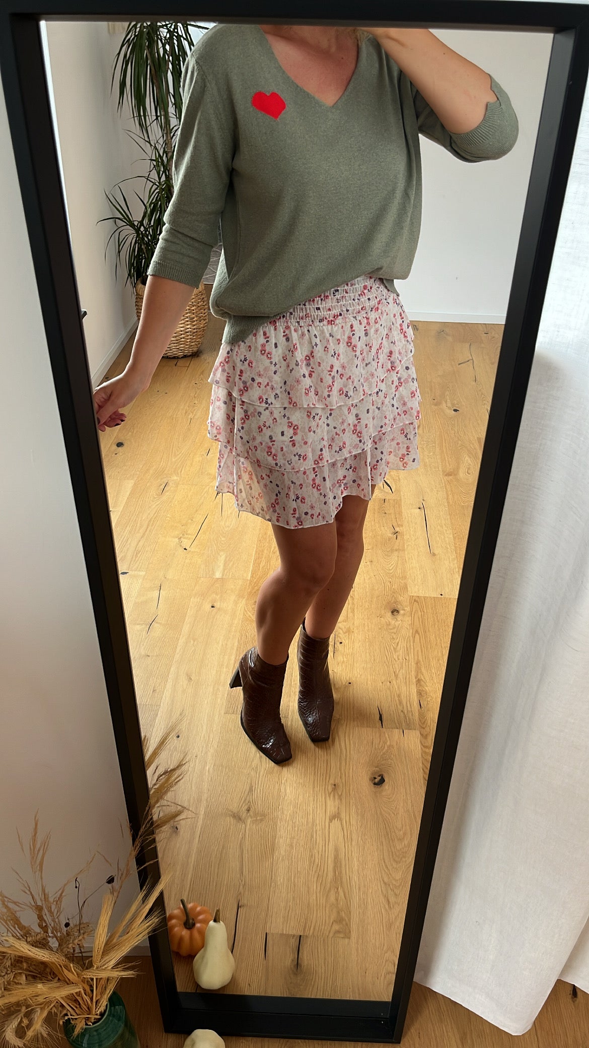 Pullover mit Herzmotiv