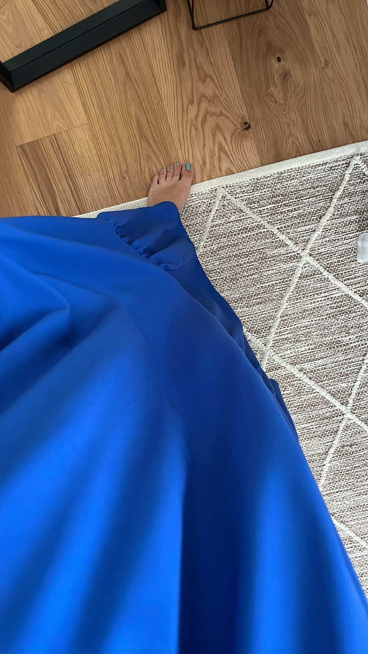 Kleid im Oversizelook