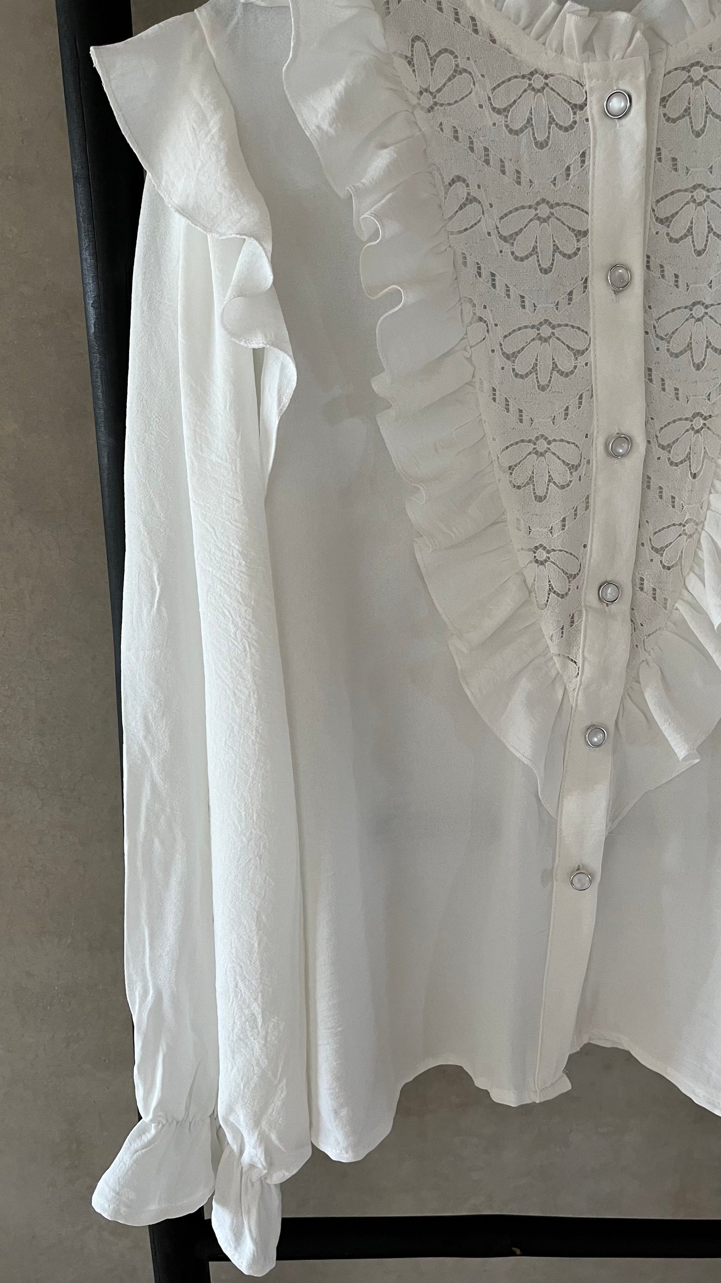 Bluse im Hippielook