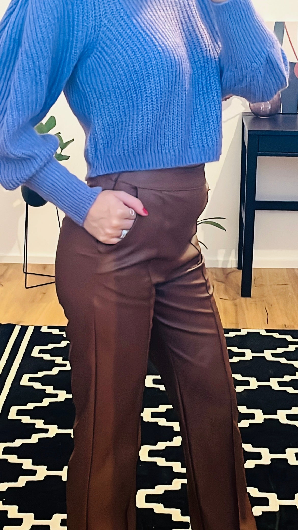 Pullover mit Wollenanteil
