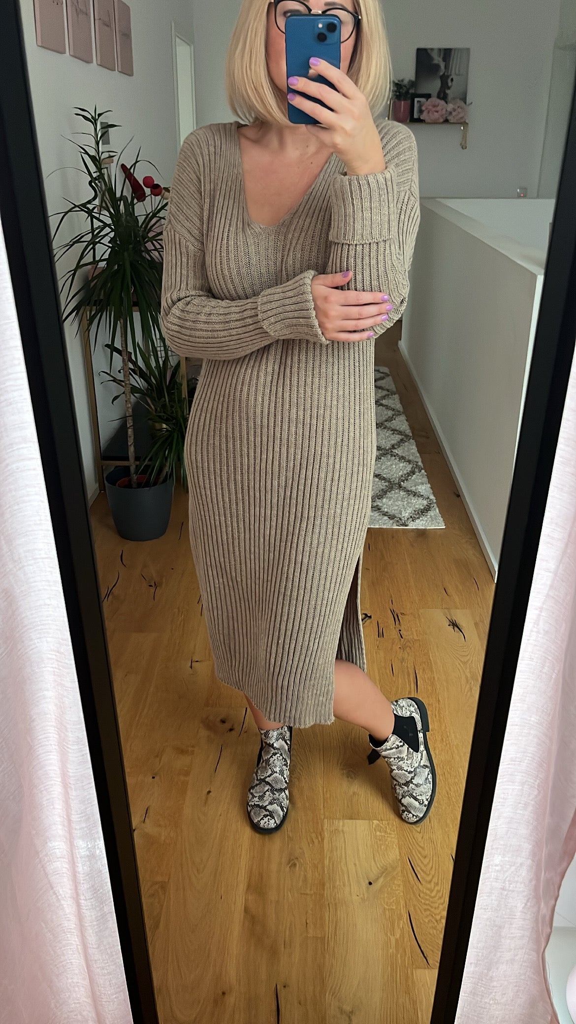 Strickkleid
